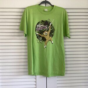 VTG Swing Into Action TShirt Mens Sz M Single Stitch Made In USA